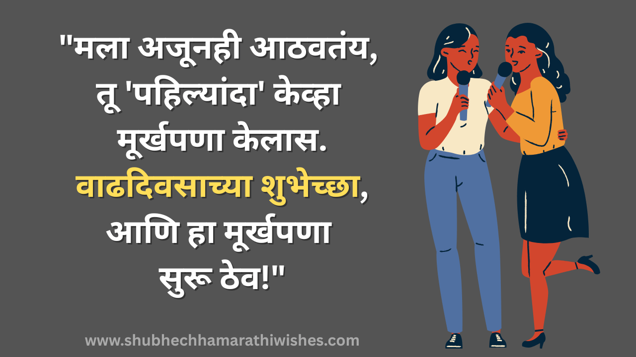 Happy Birthday Wishes in Marathi for Friend